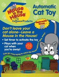 Cat Dancer Mouse in the House product sheet.