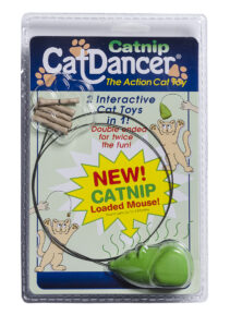 Catnip Cat Dancer cat toy.