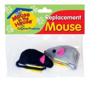 Cat Dancer Mouse in the House Replacement Mouse 2 pack.